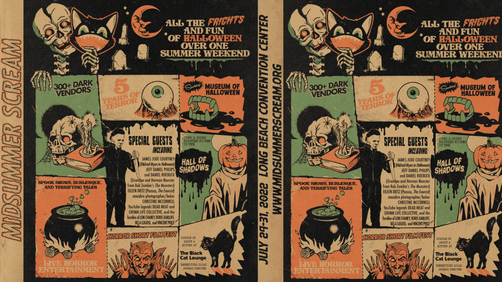 Midsummer Scream 2022 Artwork