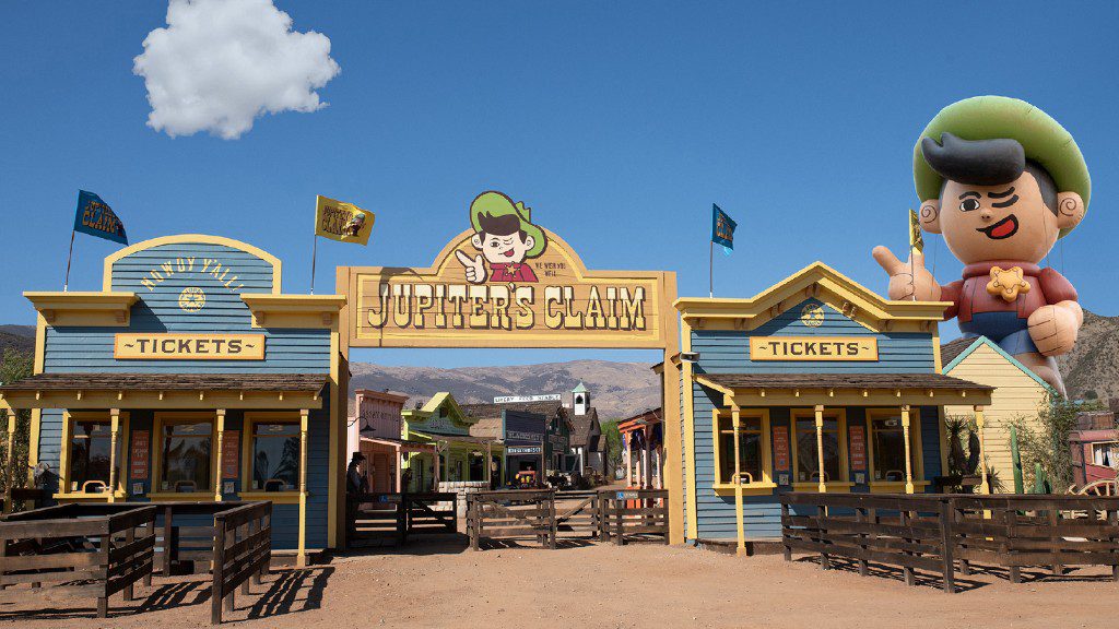 Jupiter's Claim Movie Set