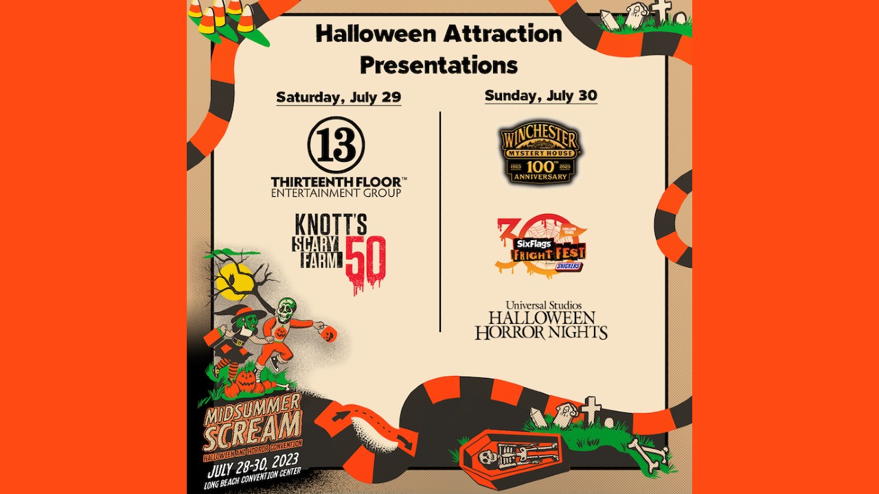 Haunt Panels Flyer for Midsummer Scream