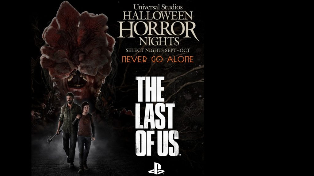 last of us horror nights event flyer