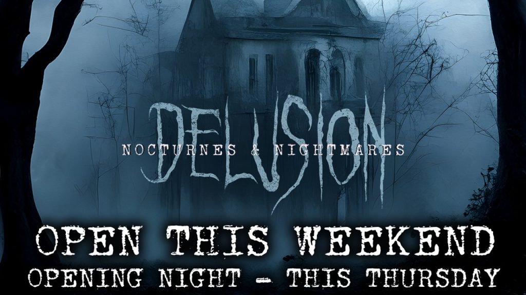 Delusion 2023 show flyer