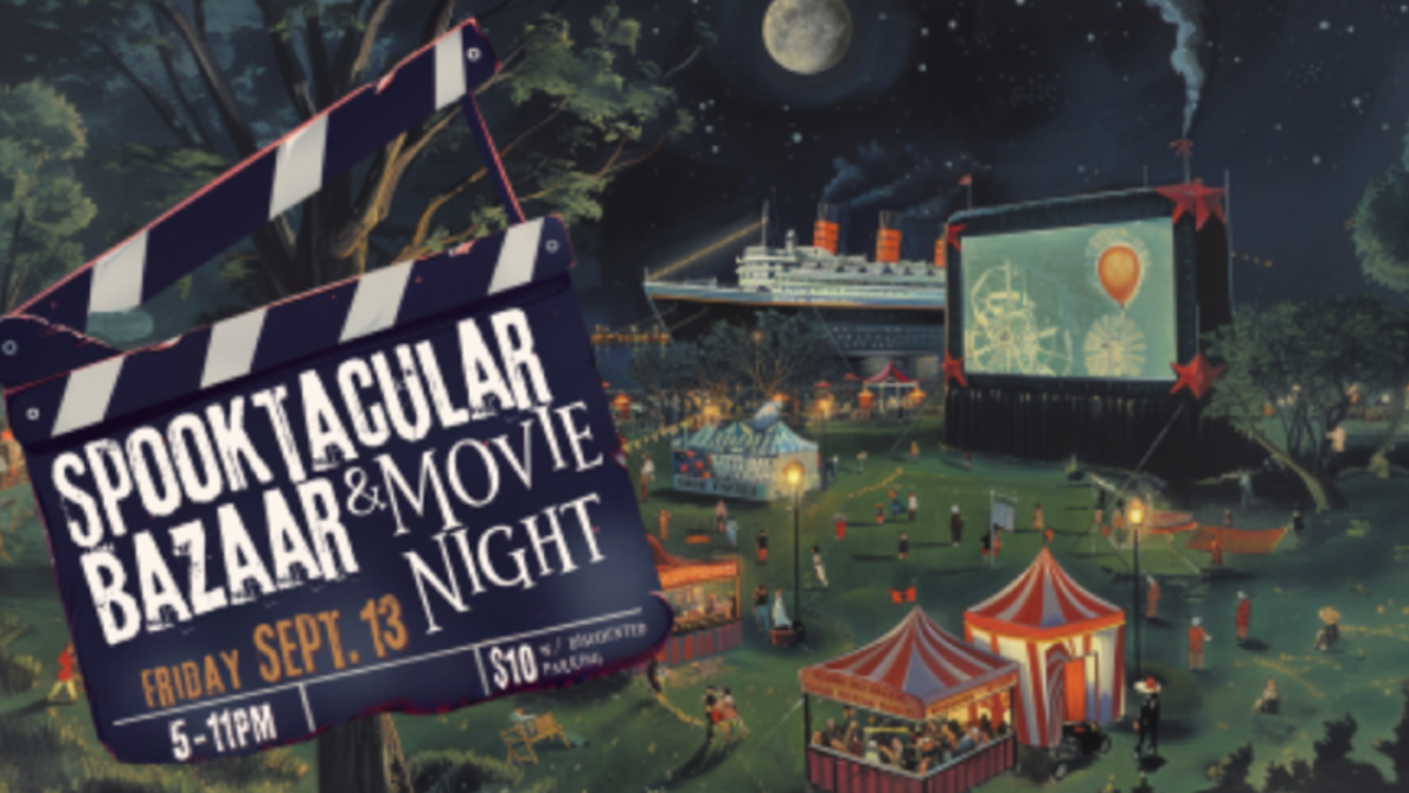 Queen Mary Spooktacular Bazaar Post Art