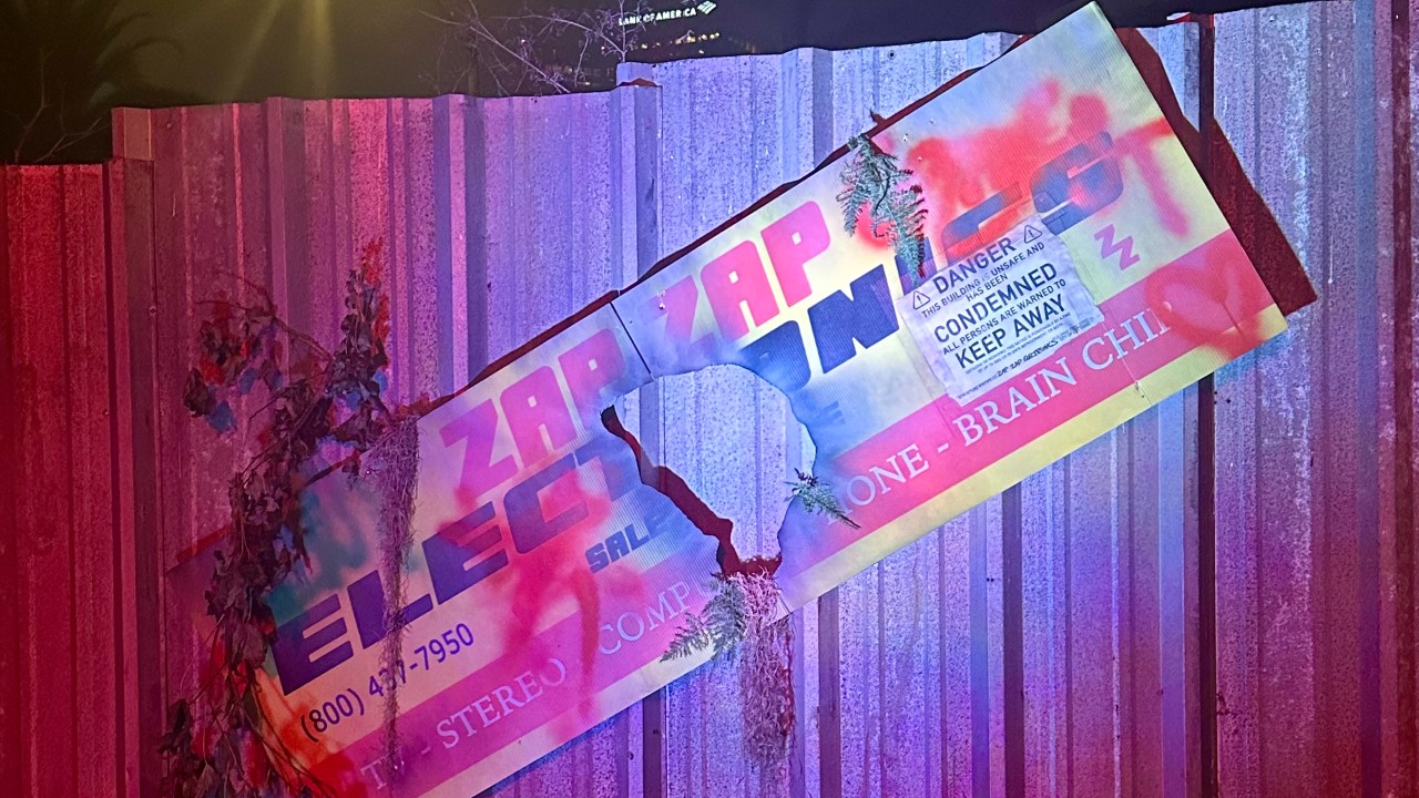 Photo of set design from Sleepwalkr 2.0