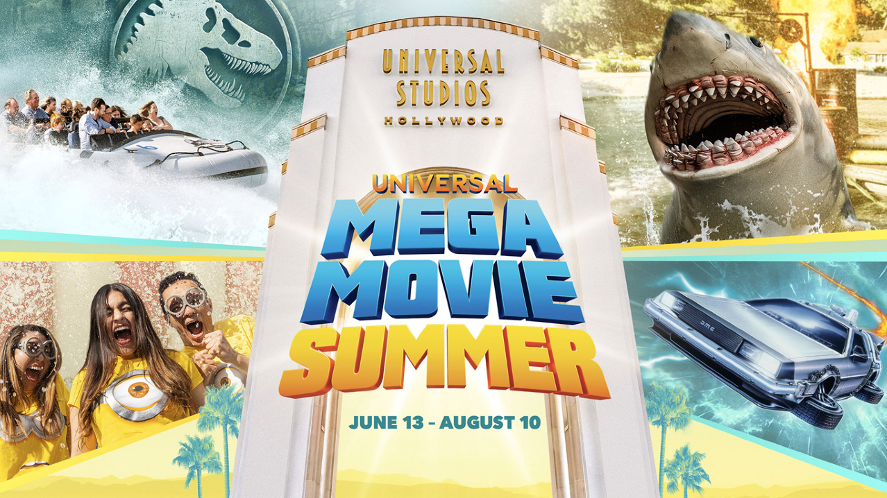 Mega Movie Summer at Universal Studios Hollywood Flyer