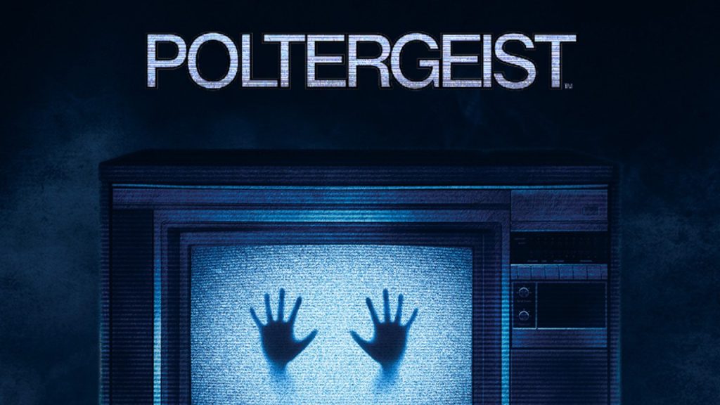 Poltergeist haunted house flyer